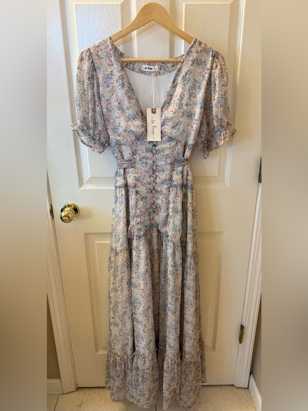 Floral Tiered Boutique Dress